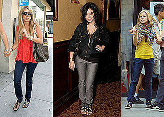 Celebrities Tuck Their Jeans into Gladiator Sandals
