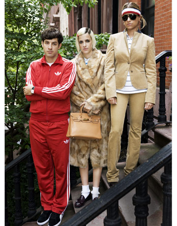 The Ronsons as The Royal Tenenbaums in Bazaar Magazine The Ronsons as The Royal Tenenbaums in Bazaar Magazine