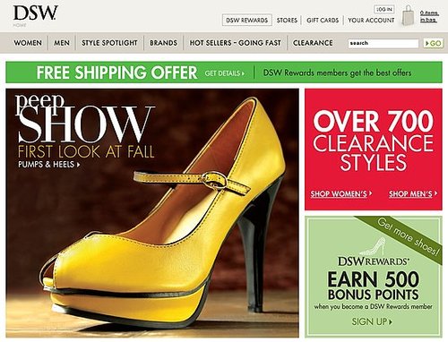 Fab Site: DSW.com 