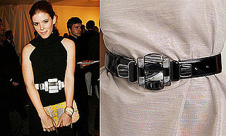 Fab Finger Discount: Fendi Look-Alike Geometric Buckle Belt 