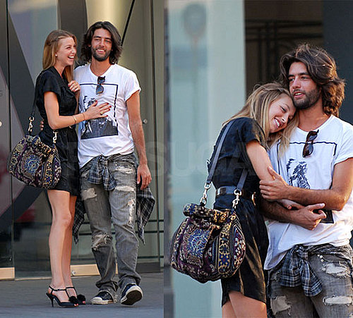 Whitney Port With New Boyfriend in Front of Diane von Furstenberg Store in New York