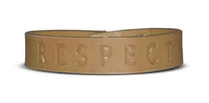 Wear Your RESPECT! on Your Wrist