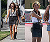 90210 Actress Shenae Grimes Hangs Out in LA With Friends