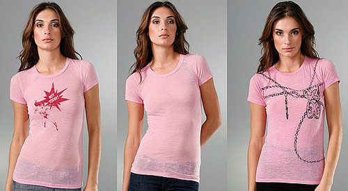 Fabworthy: Bop Basics Celebrity-Designed Breast Cancer Tees 
