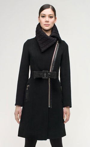 Fabworthy: Mackage Hope Wool Blend Coat 