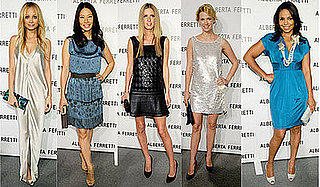 Celebrities at Alberta Ferretti Melrose Flagship Store Party