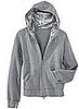Fab Finger Discount: Spiegel Gray Sequin Hood Hoodie