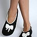 Cushy Bow Slipper Socks ($10)