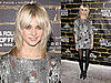 Gossip Girl Taylor Momsen Attends Rock and Roll Hall of Fame ANNEX NYC Grand Opening In Alexander Wang Dress and Balenciaga Pump