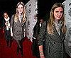 Nicky Hilton Attends the Grand Opening of the SLS Hotel at Beverly Hills in Tweed Coat and Scarf