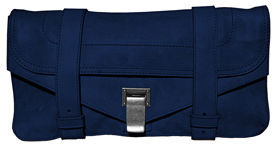 The Bag to Have: Proenza Schouler Leather Pouchette in Midnight 