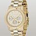 Michael Kors Midsize Shiny Gold Chronograph