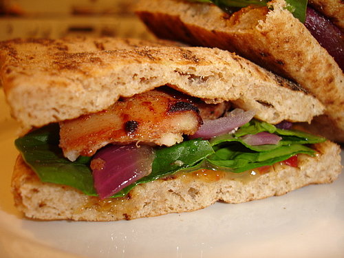 Tandoori Chicken Naanwich Tandoori Chicken Naanwich