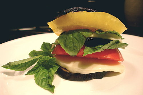 Healthy Recipe: Eggplant Stacks
