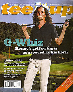 Kenny G on the Cover of Tee It Up Magazine