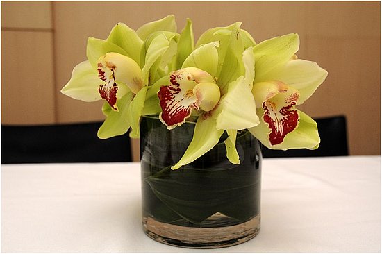 The flowers at the luncheon, so pretty!