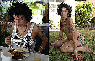 Amy Winehouse Bikini Photos, Eating Photos