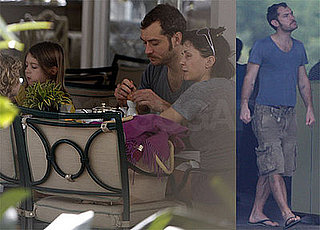 Photos of Jude Law and Sadie Frost in Rio de Janeiro