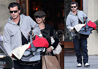 Photos of Gwen Stefani With Gavin Rossdale in LA At Spago for Lunch with Zuma