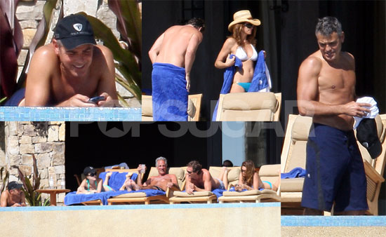 Shirtless Clooney Brings a Happy 09 Shirtless Clooney Brings a Happy 09