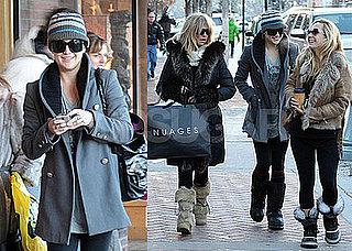 Photos of Kate Hudson With Goldie Hawn in Aspen and Ryder Skiing
