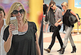Photos of Kate Moss and Jamie Hince Leaving Thailand