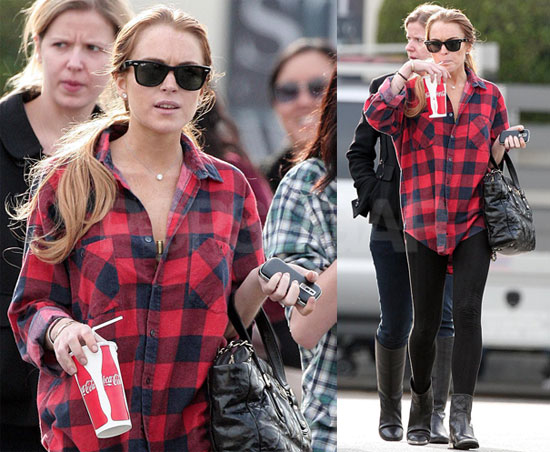 Lindsay Lohan Out For a Soda Lindsay Lohan Out For a Soda