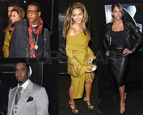 Photos of Beyonce Knowles, Jay-Z, Diddy, at Notorious B.I.G. Movie Premiere