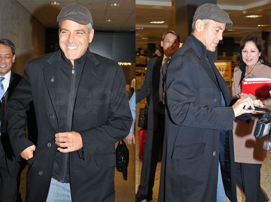 George Clooney Arrives in DC