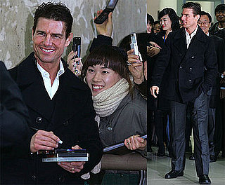 Photos of Tom Cruise at Airport in South Korea