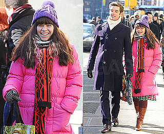 Photos of America Ferrera and Michael Urie on the Set of Ugly Betty