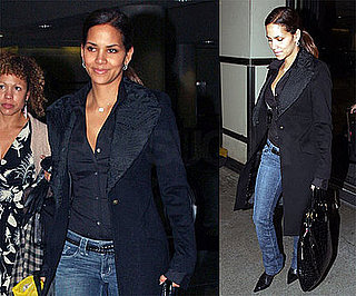 Photos of Halle Berry at LAX
