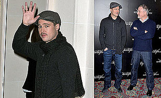 Photos of Brad Pitt at Benjamin Button Photo Call in Paris, Who Was Nominated for a Best Actor Oscar
