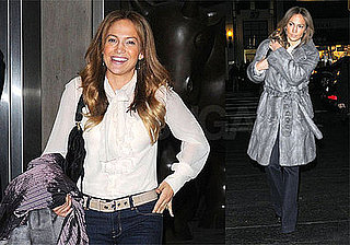 Photos of Jennifer Lopez at Dinner in NYC