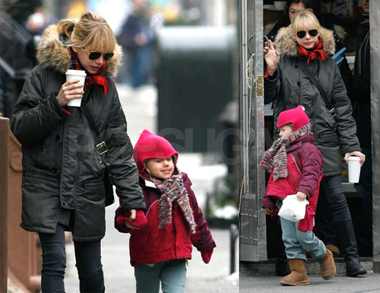 Michelle and Matilda Out For Coffee