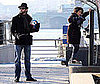 Photos of Hugh Jackman and son Oscar Out in NYC
