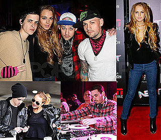 Photos of Lindsay Lohan and Samantha Ronson Partying in Florida Before the Super Bowl