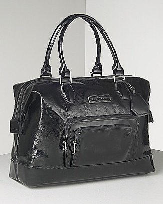 Longchamp "Legende Vernis" Patent Leather Satchel 