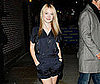 Photo of Dakota Fanning Outside the Late Show in NYC
