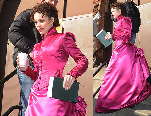 Rachel McAdams Is Seriously Pink For Sherlock Holmes