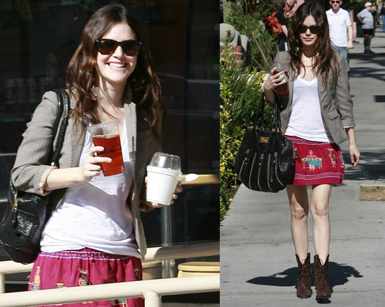 Rachel Bilson Shopping in LA