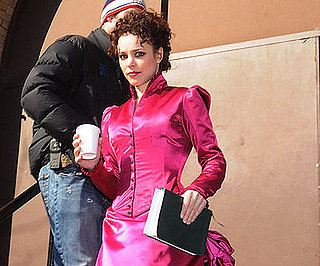 Photo of Rachel McAdams Filming Sherlock Holmes in Brooklyn