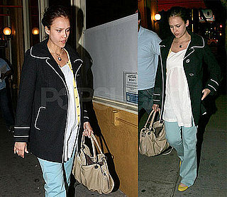 Feeding Time For Jessica Alba