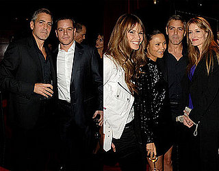 Clooney Plays Ladies' Man With Matt's Help