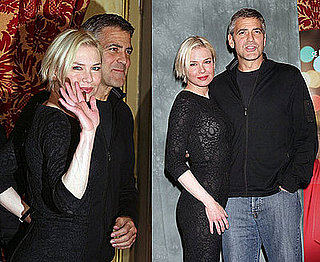 George Clooney and Renee Zellweger at a Leatherheads Photocall in Rome
