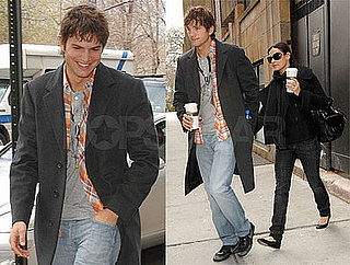 Ashton and Demi Enter the Brave New Starbucks World