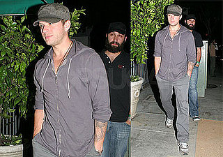 Ryan Phillippe Eats at Dan Tana's in LA