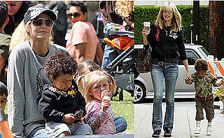 Heidi Klum Out with Her Family in LA