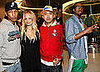 Nicole and Kanye Celebrate With Some Bathing Apes