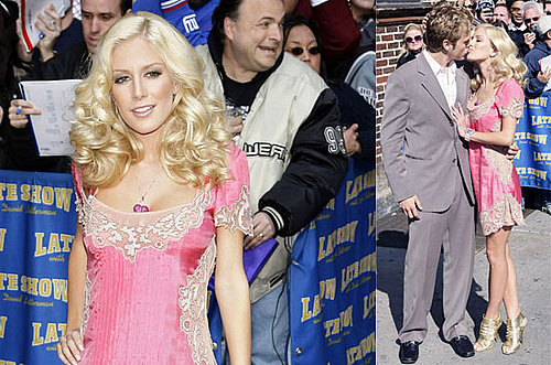 Heidi Montag Keeps It Real — Ha! — on Letterman